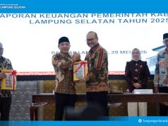 Konsistensi Satu Dekade, Lampung Selatan Kembali Pertahankan Opini WTP ke-10 dari BPK