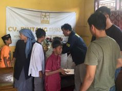 Ramadhan Penuh Berkah, Satreskrim Polres Serang Bagikan Takjil dan Santunan Pada Anak Yatim