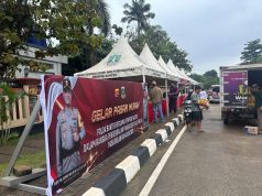 Pastikan Ketersediaan dan Kestabilan Harga Pangan, Polda Banten Bersama Pemprov Banten Gelar Pasar Murah