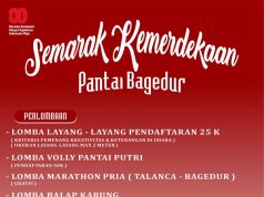 Semarak Kemerdekaan Republik Indonesia Ke-80, Pokdarwis Pantai Bagedur Gelar Beragam Perlombaan