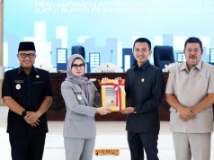 Bupati Pesawaran Sampaikan LKPJ Tahun Anggaran 2025 dalam Rapat Paripurna DPRD