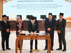 DPRD Pesawaran Setujui Ranperda Pertanggungjawaban Pelaksanaan APBD Tahun Anggaran 2025