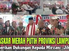 Pilkada 2024, Laskar Merah Putih Se Provinsi Lampung Dukung Mirza – Jihan