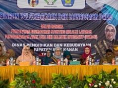 Bunda PAUD Way Kanan Kukuhkan Pengurus Kecamatan dan Kampung, Perkuat Pendidikan Anak Usia Dini Menuju Indonesia Emas 2045