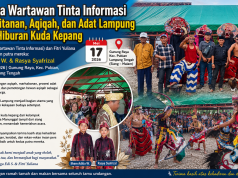 Keluarga Wartawan Tinta Informasi Gelar Khitanan, Aqiqah, dan Adat Lampung dengan Hiburan Kuda Kepang