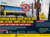 PLN Lampung Tegaskan Kabel WiFi Ilegal di Tiang Listrik Berbahaya, Masyarakat Diminta Segera Melapor