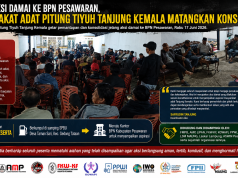 Jelang Aksi Damai ke BPN Pesawaran, Masyarakat Adat Pitung Tiyuh Tanjung Kemala Matangkan Konsolidasi