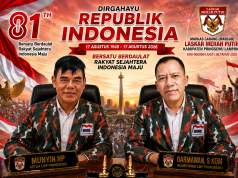 LMP Pringsewu Sampaikan Ucapan HUT ke-81 RI: Bersatu Berdaulat, Rakyat Sejahtera, Indonesia Maju