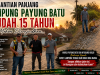 15 Tahun Menanti, Warga Tujuh Kampung Berharap Pembangunan Jalan Direalisasikan Sesuai Rencana Awal